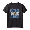 Fútbol Mate Asado - Slang Argentino Argentina Maglietta - Ideale per gli Appassionati della Cultura Argentina