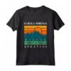 Escursionismo Retrò Sunset Mountain Eureka Springs Arkansas Maglietta - Abbigliamento Vintage per Amanti della Natura e Orgoglio di Eureka Springs