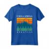 Escursionismo Retrò Sunset Mountain Eureka Springs Arkansas Maglietta - Abbigliamento Vintage per Amanti della Natura e Orgoglio di Eureka Springs