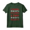Magliette Divertenti Milan Tifosi Calcio Papà Milanista - Maglietta per la festa del papà con Frase Divertente - Idea Regalo Compleanno
