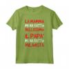Magliette Divertenti Milan Tifosi Calcio Papà Milanista - Maglietta per la festa del papà con Frase Divertente - Idea Regalo Compleanno