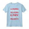 Magliette Divertenti Milan Tifosi Calcio Papà Milanista - Maglietta per la festa del papà con Frase Divertente - Idea Regalo Compleanno
