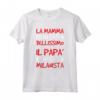 Magliette Divertenti Milan Tifosi Calcio Papà Milanista - Maglietta per la festa del papà con Frase Divertente - Idea Regalo Compleanno