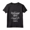 Donna Rock Climbing Girls Are Cooler Sport Arrampicata su roccia Maglietta con Collo a V - Empowering Women's Climbing Shirt for School Athletes and Pro Climbers