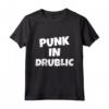 Maglietta punk 'Punk In Drublic' - Per Uomo & Donna - Ideale per Bar, Club & Festival Musicali