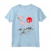 Camicia Vintage Cherry Blossom Sakura - Arte Giapponese - Regalo per Amanti della Cultura - Stile Sumi-e