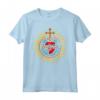 Sacro Cuore di Gesù - Arte Cattolica Messa Tradizionale Latina Maglietta - Regalo Cattolico per Occasioni Speciali