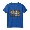 HapTiger Art Tardis Van Gogh - Maglietta Fan di Fantascienza per Viaggi nel Tempo - Regalo Unico per Appassionati di Serie TV