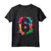 6° Compleanno Vernice Schizza T-shirt per Bambini - Compleanno 6 Anni - Regalo Divertente Colorato per Figli e Nipoti