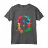 6° Compleanno Vernice Schizza T-shirt per Bambini - Compleanno 6 Anni - Regalo Divertente Colorato per Figli e Nipoti