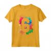 6° Compleanno Vernice Schizza T-shirt per Bambini - Compleanno 6 Anni - Regalo Divertente Colorato per Figli e Nipoti