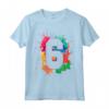 6° Compleanno Vernice Schizza T-shirt per Bambini - Compleanno 6 Anni - Regalo Divertente Colorato per Figli e Nipoti