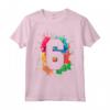 6° Compleanno Vernice Schizza T-shirt per Bambini - Compleanno 6 Anni - Regalo Divertente Colorato per Figli e Nipoti