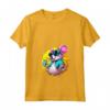 Donna Accogliente Critter Comfort - Maglietta Arte Cozy con Collo a V - Regalo Universale e Memorabile