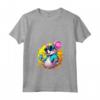 Donna Accogliente Critter Comfort - Maglietta Arte Cozy con Collo a V - Regalo Universale e Memorabile
