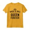 Divertente Regalo da Concerto Rock N Roll Queen - Maglietta per Donne e Ragazze - Ideale per Compleanno, Natale o Festa della Mamma