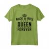 Divertente Regalo da Concerto Rock N Roll Queen - Maglietta per Donne e Ragazze - Ideale per Compleanno, Natale o Festa della Mamma