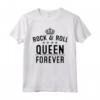 Divertente Regalo da Concerto Rock N Roll Queen - Maglietta per Donne e Ragazze - Ideale per Compleanno, Natale o Festa della Mamma