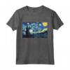 La notte stellata Tee Shirts - Cool Vincent Van Gogh Pittore Maglietta - Maglietta Unica per Regalare o Come Ricordo - Design Chic e alla Moda