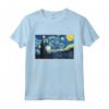 La notte stellata Tee Shirts - Cool Vincent Van Gogh Pittore Maglietta - Maglietta Unica per Regalare o Come Ricordo - Design Chic e alla Moda