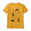 Carino Gatto Gattino Giocare Musica Nota Chiave Musicista Arte Maglietta - Ideale per Amanti della Musica e degli Animali - Regalo Divertente per Musicisti