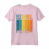 Istanbul Turchia Retro Vintage Tramonto Skyline Maglietta - Souvenir Città per Viaggiatori e Backpacker