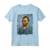 Autoritratto di Vincent Van Gogh - Pittura Famosa Maglietta - Regalo d'Arte Vintage per Artisti e Amanti del Post-Impressionismo
