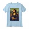 Gioconda Leonardo da Vinci Arte Classica Maglietta - T-Shirt Uomo Manica Corta con Design Unico - Maglia Donna Estiva
