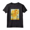 Girasoli di Van Gogh - Maglietta Artistica per Artisti e Amanti dell'Arte - Ideale come Regalo per Insegnanti d'Arte e Studenti