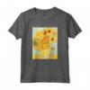 Girasoli di Van Gogh - Maglietta Artistica per Artisti e Amanti dell'Arte - Ideale come Regalo per Insegnanti d'Arte e Studenti