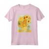 Girasoli di Van Gogh - Maglietta Artistica per Artisti e Amanti dell'Arte - Ideale come Regalo per Insegnanti d'Arte e Studenti