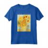 Girasoli di Van Gogh - Maglietta Artistica per Artisti e Amanti dell'Arte - Ideale come Regalo per Insegnanti d'Arte e Studenti