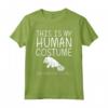 Dugong Easy Halloween Costume Umano - Fai da te Regalo Maglietta per Bambini e Adulti - Halloween Cosplay