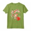 Cherry Blossom Koi Carp Fish Japanese Sakura - Arte grafica Maglietta - Abbigliamento Giapponese con Fiori di Ciliegio e Simbolo Kanji - Ideale come Regalo di Natale o Compleanno