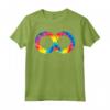 Simbolo dell'Infinito dell'Autismo - Rainbow Puzzle Pieces Tee Maglietta per Sensibilizzazione - Regalo Sostegno per l'Autismo