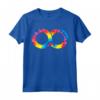 Simbolo dell'Infinito dell'Autismo - Rainbow Puzzle Pieces Tee Maglietta per Sensibilizzazione - Regalo Sostegno per l'Autismo