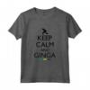 Keep Calm And Ginga Capoeira - Maglietta Arte Marziale Afro-brasiliana - Ideale per Compleanni e Festività Speciali