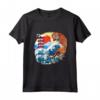 Giapponese Tiger Grande Onda Kanagawa Giappone Arte Vintage Maglietta - La Grande Onda Kanagawa - Ideale per il Festival dei Fiori di Ciliegio