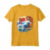 Giapponese Tiger Grande Onda Kanagawa Giappone Arte Vintage Maglietta - La Grande Onda Kanagawa - Ideale per il Festival dei Fiori di Ciliegio