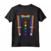 LGBTQ Pride Camicia Arcobaleno Smoking Bretelle - Love is Love - Ideale per la Pride Week e il Pride Festival