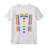 LGBTQ Pride Camicia Arcobaleno Smoking Bretelle - Love is Love - Ideale per la Pride Week e il Pride Festival