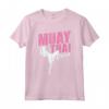 Ragazza Muay Thai Maglietta - Grafica Kickboxing - Ideale come Regalo per Natale o Compleanno