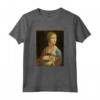 Leonardo da Vinci Dama con l'ermellino Arte per artisti Maglietta - Design Unico per Amanti dell'Arte e Insegnanti