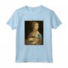 Leonardo da Vinci Dama con l'ermellino Arte per artisti Maglietta - Design Unico per Amanti dell'Arte e Insegnanti