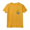 Van Gogh Girasoli Carino Fiori Giallo Pocket T-Shirt Maglietta - Regalo Artistico per Amanti dell'Arte e Artisti