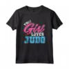 Judo This Girl Loves Judo - Maglietta unica per gli appassionati di Judo - Ideale come regalo per Natale o compleanno