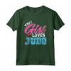 Judo This Girl Loves Judo - Maglietta unica per gli appassionati di Judo - Ideale come regalo per Natale o compleanno