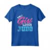 Judo This Girl Loves Judo - Maglietta unica per gli appassionati di Judo - Ideale come regalo per Natale o compleanno