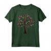 Bellissimo Albero della Vita Fiori Mandala Rosa - Maglietta Unica per Meditazione Yoga e Natura - Ideale come Regalo per Compleanni e Vacanze