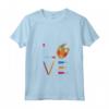 Donna LOVE - Arte Divertente Maglietta con Collo a V - Ideale come Regalo per Insegnanti e Amanti dell'Arte